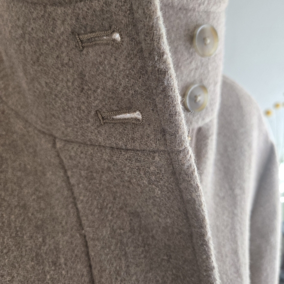 J. Crew Tan Pea Coat - Picture 3 of 5